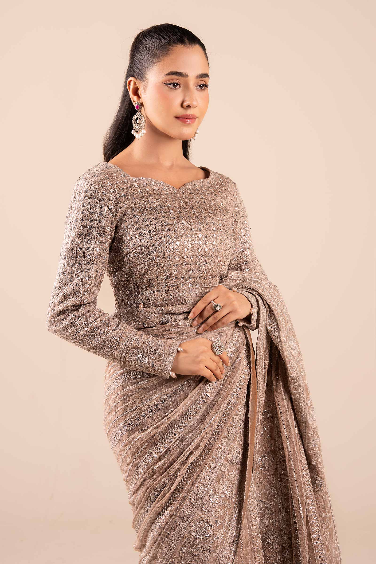 Maria B | Formal Wears | SF-EA25-17 by Maria B - Designer Dress  - Type : Ladies Clothes - Available at Libayah - 100% Original 