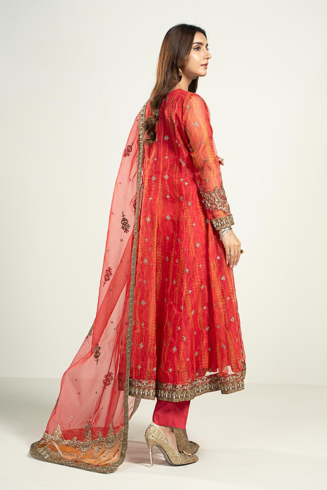 Maria B | Formal Wears | SF-EF22-43R1 by Maria B - Designer Dress - Type: Ladies Clothes - Available at Libayah - 100% Original