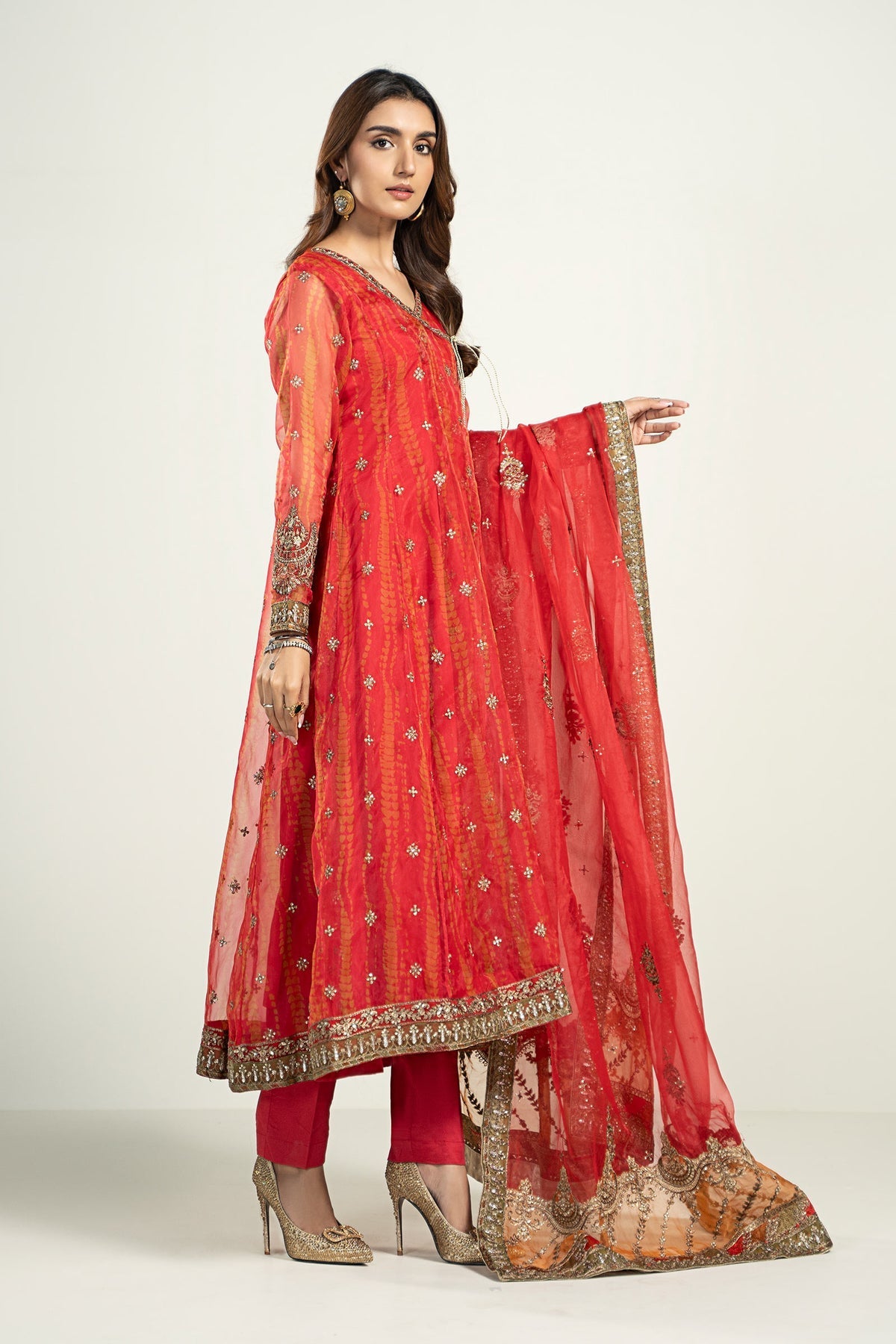 Maria B | Formal Wears | SF-EF22-43R1 by Maria B - Designer Dress - Type: Ladies Clothes - Available at Libayah - 100% Original