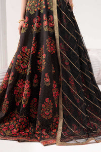 Maria B | Luxury Formals | SF-EF26-04-Black by Maria B - Designer Dress  - Type : Ladies Clothes - Available at Libayah - 100% Original 