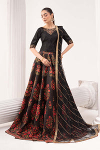 Maria B | Luxury Formals | SF-EF26-04-Black by Maria B - Designer Dress  - Type : Ladies Clothes - Available at Libayah - 100% Original 