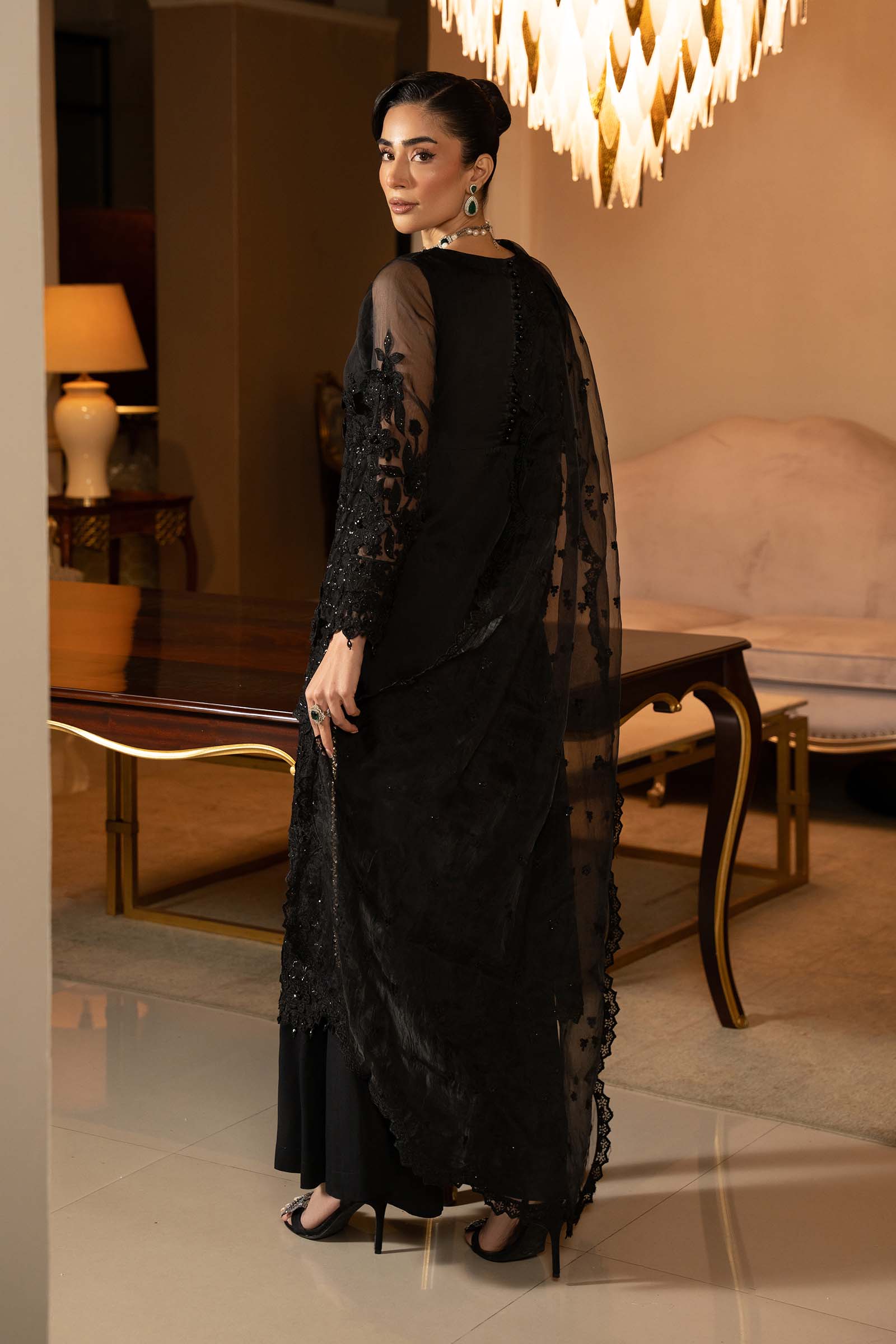 Maria B | Formal Wears | SF-EF25-04 by Maria B - Designer Dress - Type: Ladies Clothes - Available at Libayah - 100% Original