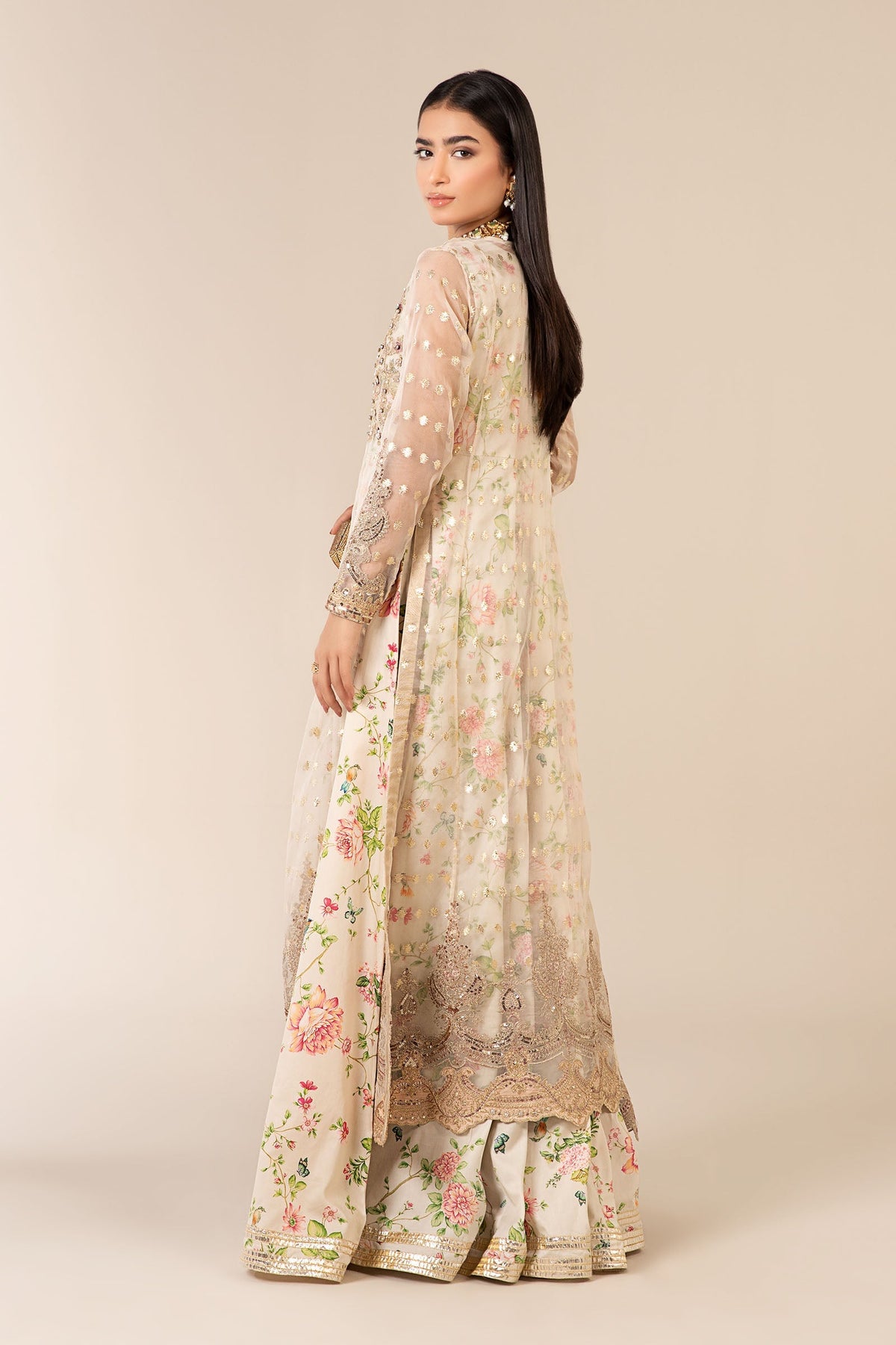 Maria B | Formal Wears | SF-EF25-37 by Maria B - Designer Dress - Type: Ladies Clothes - Available at Libayah - 100% Original