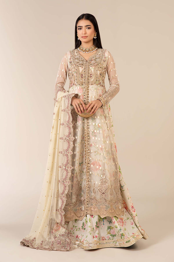 Maria B | Formal Wears | SF-EF25-37 by Maria B - Designer Dress - Type: Ladies Clothes - Available at Libayah - 100% Original