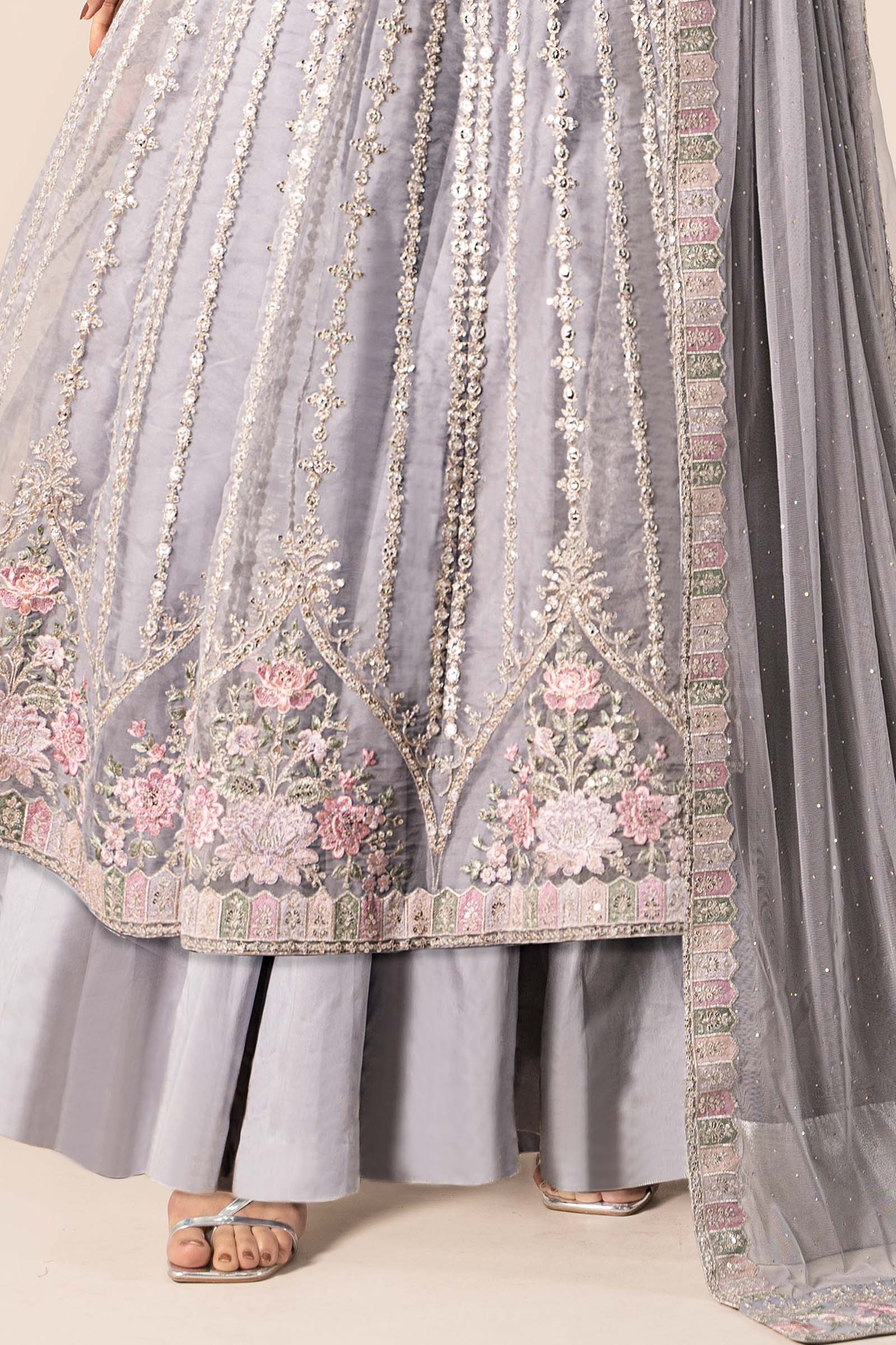 Maria B | Formal Wears | SF-EF25-43 by Maria B - Designer Dress - Type: Ladies Clothes - Available at Libayah - 100% Original