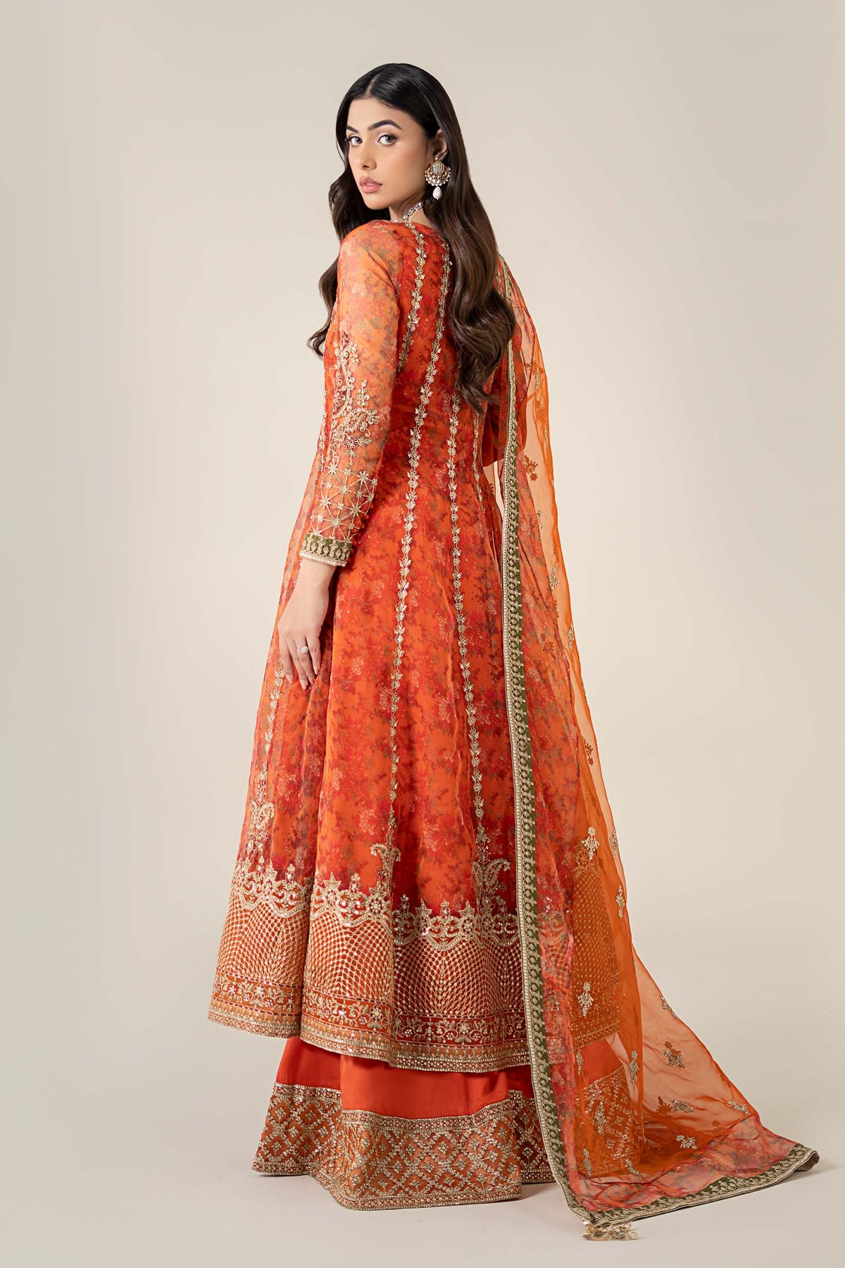 Maria B | Formal Wears | SF-EF25-03 by Maria B - Designer Dress - Type: Ladies Clothes - Available at Libayah - 100% Original