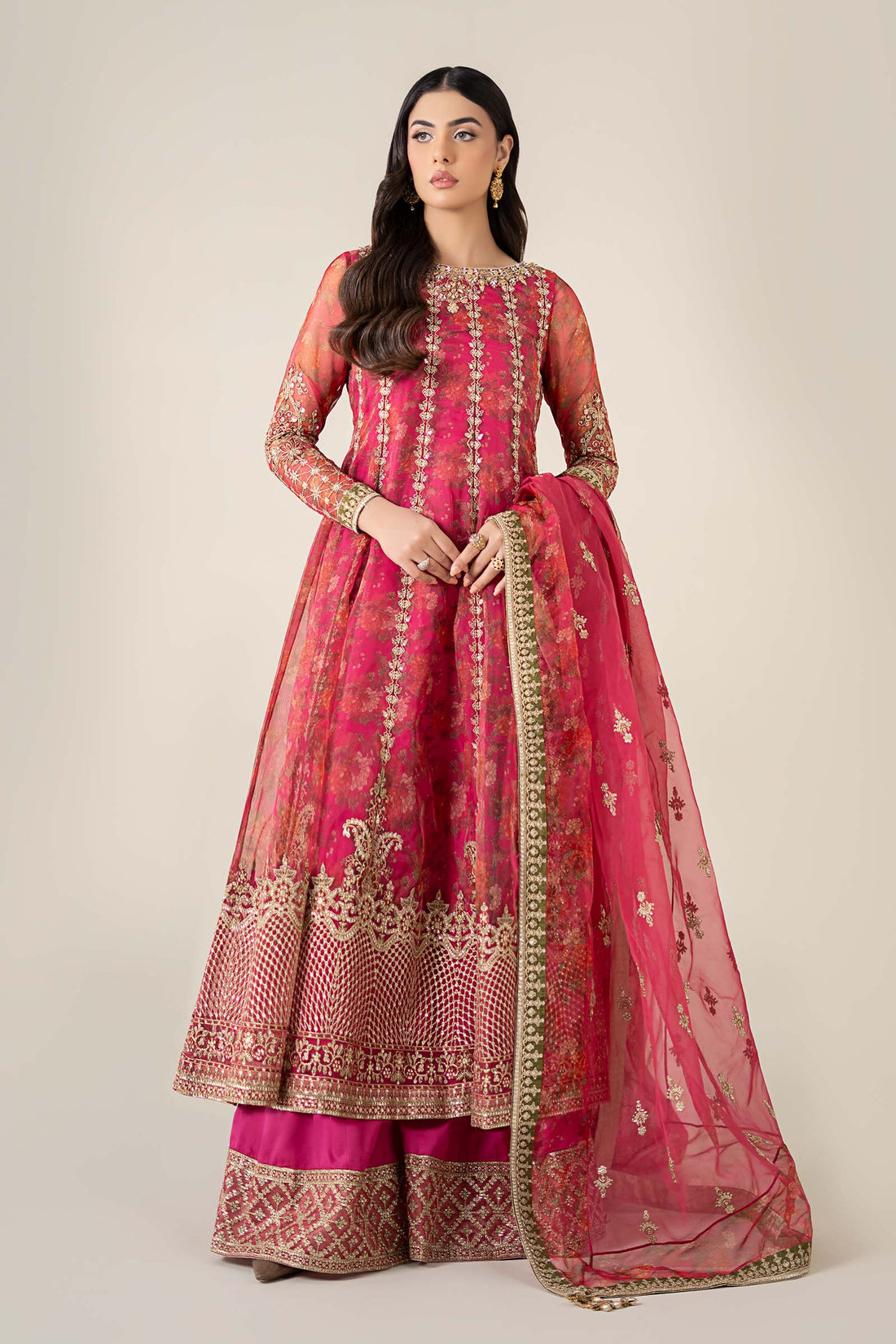 Maria B | Formal Wears | SF-EF25-03 by Maria B - Designer Dress - Type: Ladies Clothes - Available at Libayah - 100% Original