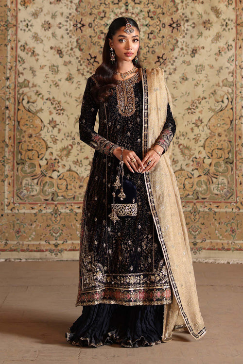 Maria B | Shehnai Luxury Formals | SF-W25-09 by Maria B - Designer Dress - Type : Ladies Clothes - Available at Libayah - 100% Original 