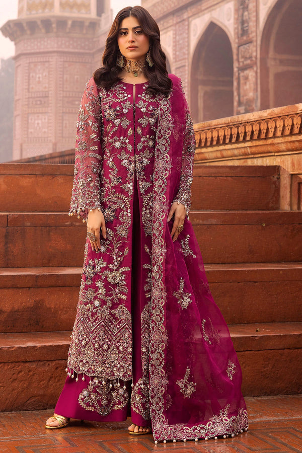 Motifz | Bridal Couture | 0013-HEER EMBROIDERED ORGANZA STITCHED by Motifz - Designer Dress - Type: Ladies Clothes - Available at Libayah - 100% Original
