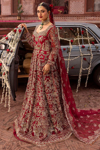 Motifz | Bridal Couture | 0019-SHANARA EMBROIDERED ORGANZA STITCHED by Motifz - Designer Dress - Type: Ladies Clothes - Available at Libayah - 100% Original