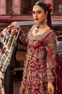 Motifz | Bridal Couture | 0019-SHANARA EMBROIDERED ORGANZA STITCHED by Motifz - Designer Dress - Type: Ladies Clothes - Available at Libayah - 100% Original