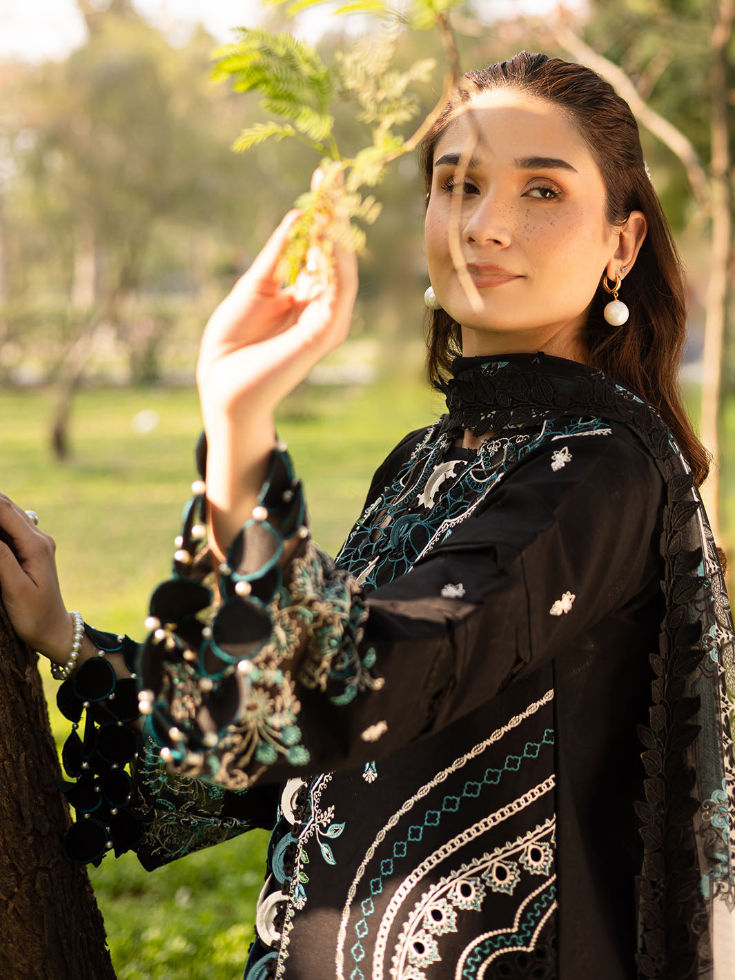 Parishay | Shangrila Luxury Lawn | SHR - 02 by Parishay - Designer Dress - Type: Ladies Clothes - Available at Libayah - 100% Original