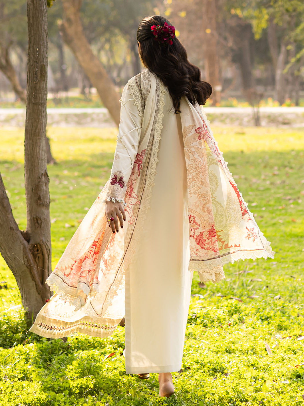 Parishay | Shangrila Luxury Lawn | SHR - 07 by Parishay - Designer Dress - Type: Ladies Clothes - Available at Libayah - 100% Original