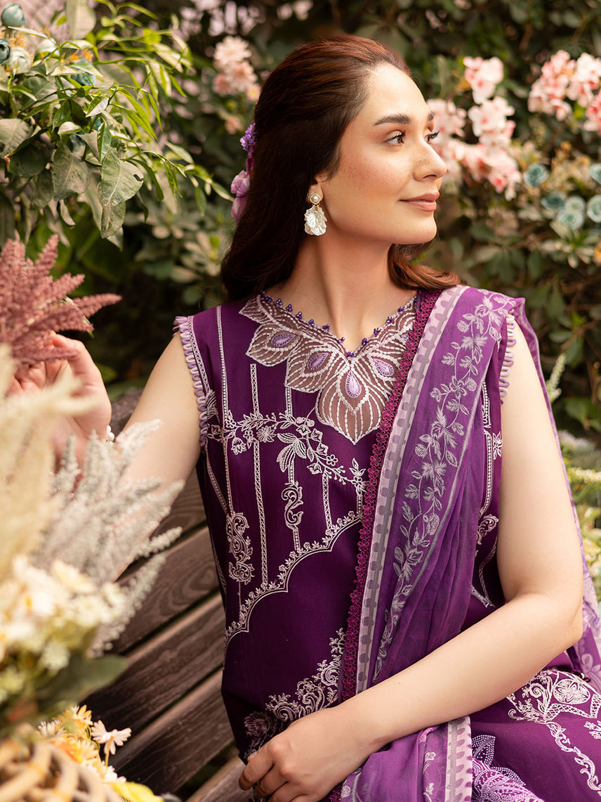 Parishay | Shangrila Luxury Lawn | SHR - 08 by Parishay - Designer Dress - Type: Ladies Clothes - Available at Libayah - 100% Original