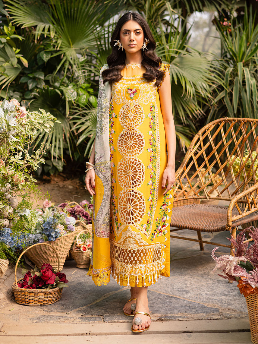 Parishay | Shangrila Luxury Lawn | SHR - 09 by Parishay - Designer Dress - Type: Ladies Clothes - Available at Libayah - 100% Original