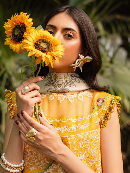 Parishay | Shangrila Luxury Lawn | SHR - 09 by Parishay - Designer Dress - Type: Ladies Clothes - Available at Libayah - 100% Original
