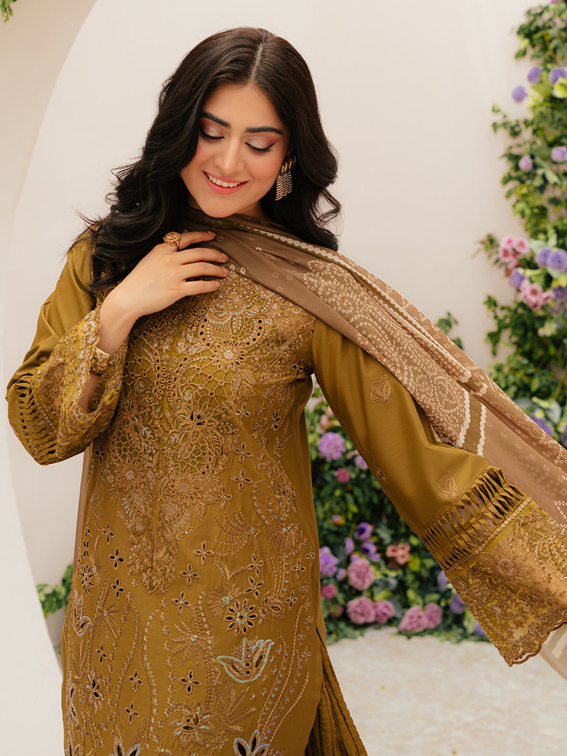 Mahnur | Allenura Luxury Lawn 24 | SIERRA by Mahnur - Designer Dress - Type: Ladies Clothes - Available at Libayah - 100% Original