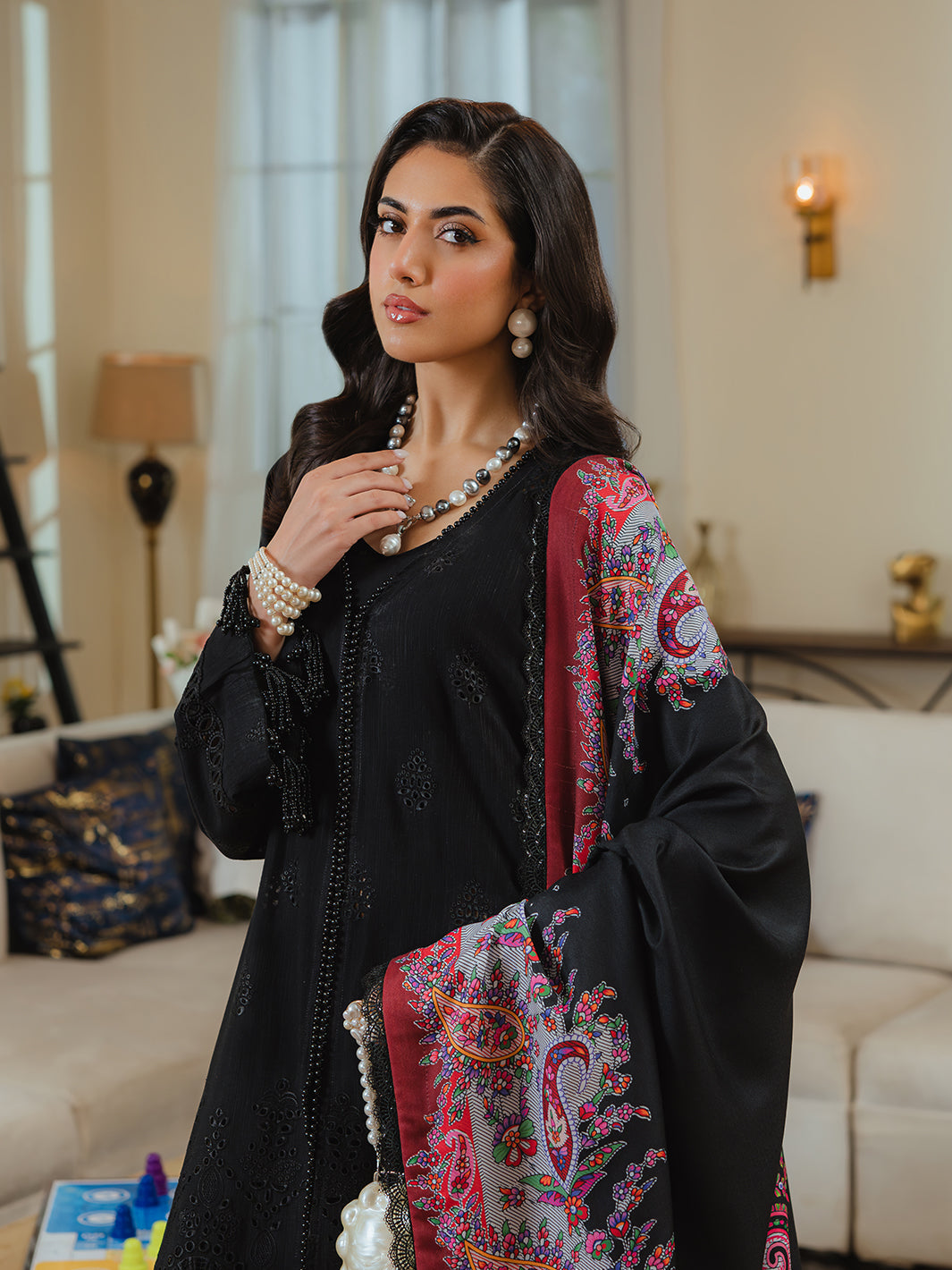 Mahnur | Stella Khaddar | SK-01A by Mahnur - Designer Dress - Type: Luxury - Available at Libayah - 100% Original