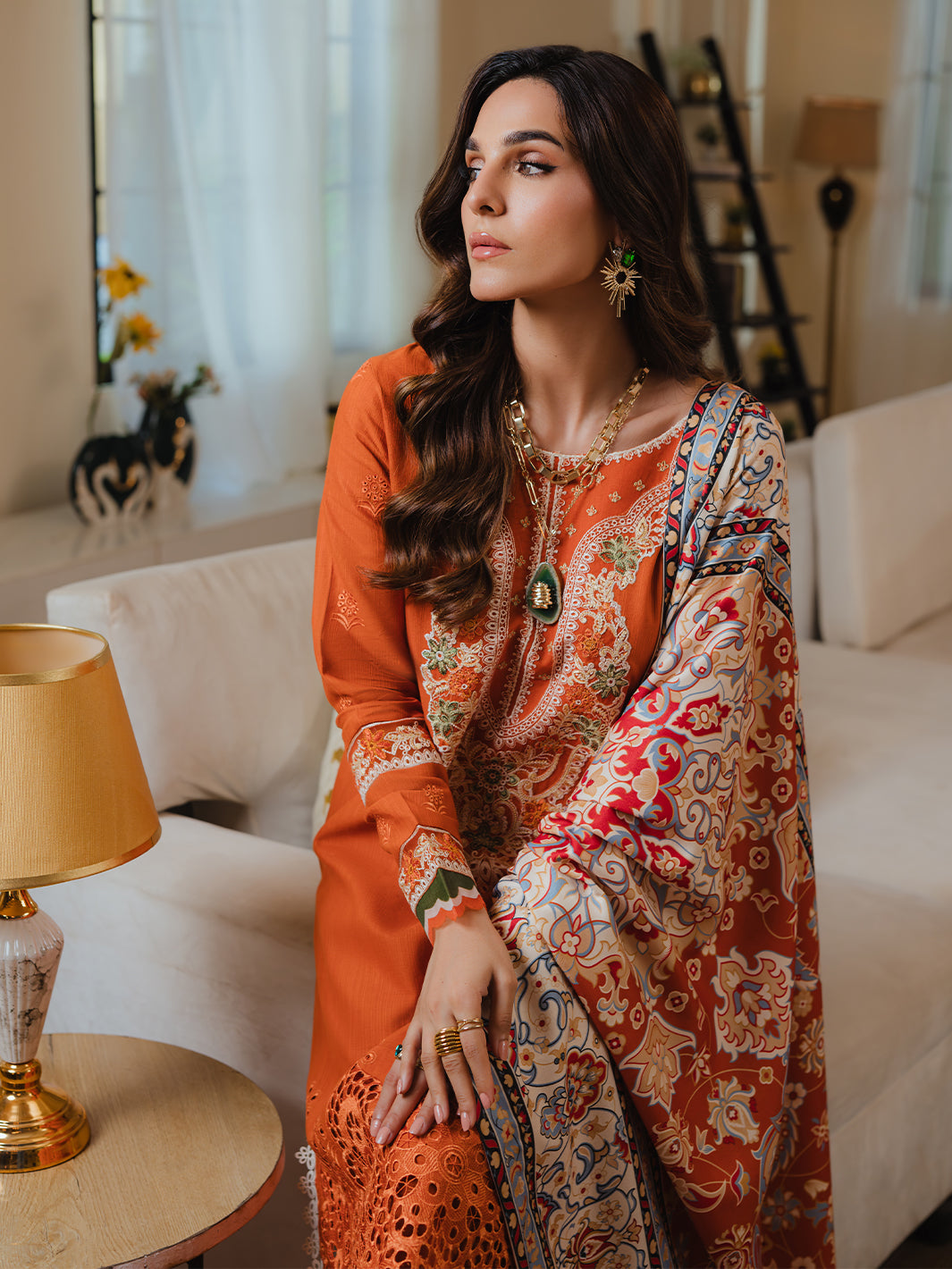 Mahnur | Stella Khaddar | SK-02A by Mahnur - Designer Dress - Type: Luxury - Available at Libayah - 100% Original