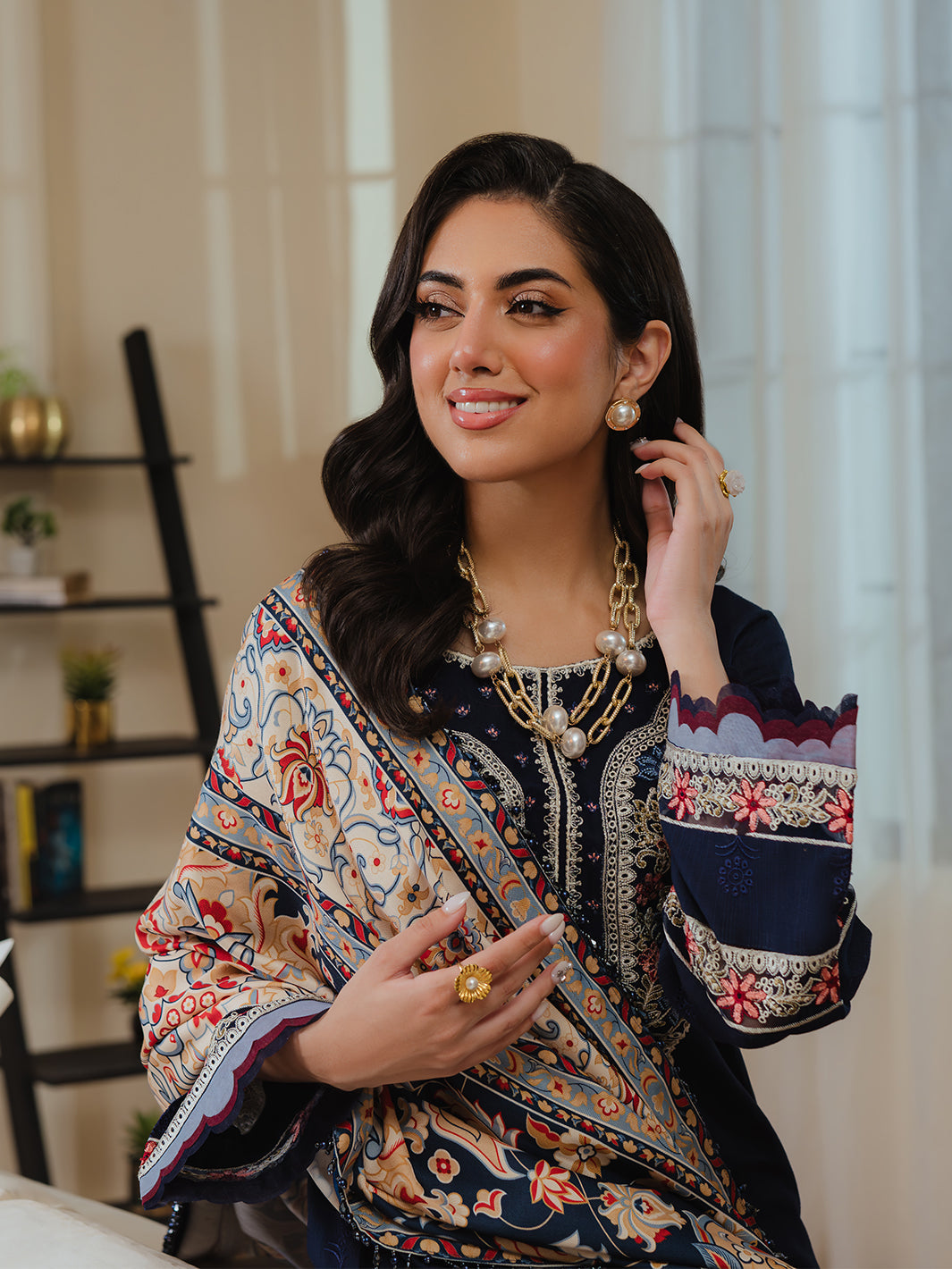 Mahnur | Stella Khaddar | SK-02B by Mahnur - Designer Dress - Type: Luxury - Available at Libayah - 100% Original