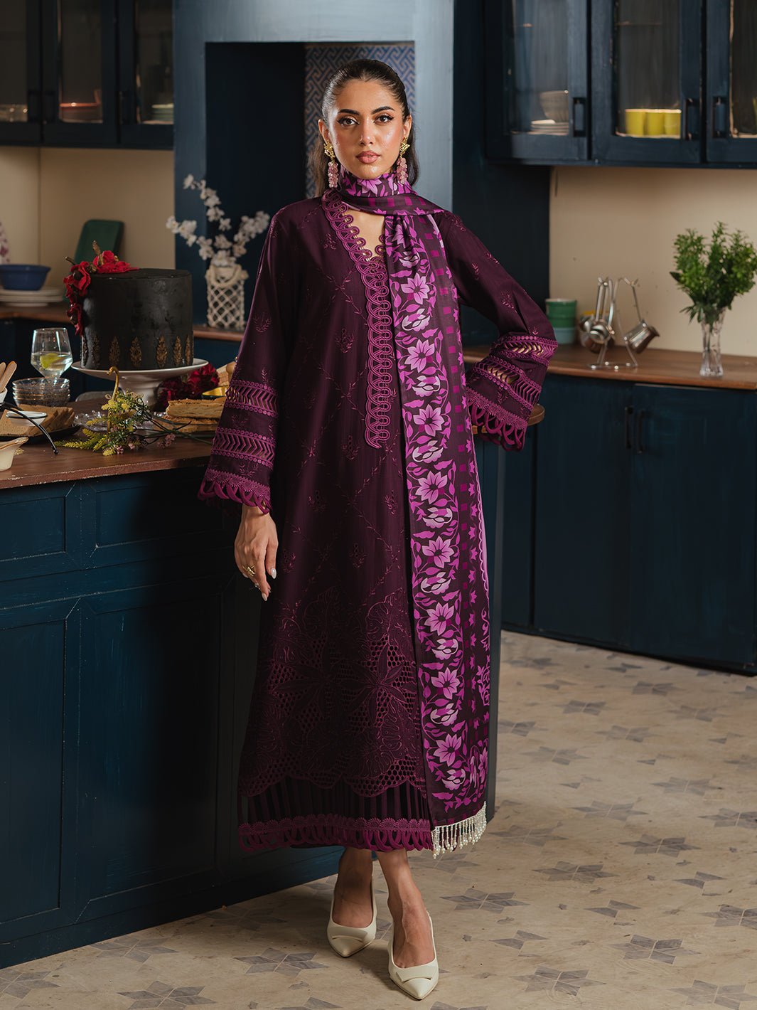 Mahnur | Stella Khaddar | SK-03B by Mahnur - Designer Dress - Type: Luxury - Available at Libayah - 100% Original