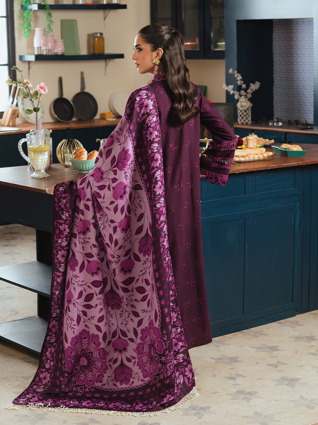 Mahnur | Stella Khaddar | SK-03B by Mahnur - Designer Dress - Type: Luxury - Available at Libayah - 100% Original