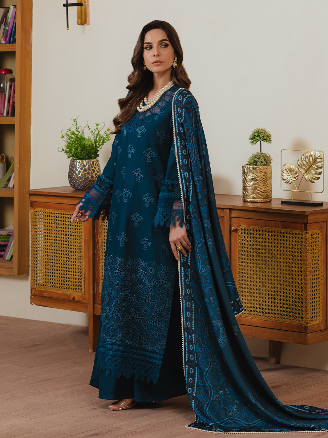 Mahnur | Stella Khaddar | SK-04A by Mahnur - Designer Dress - Type: Luxury - Available at Libayah - 100% Original