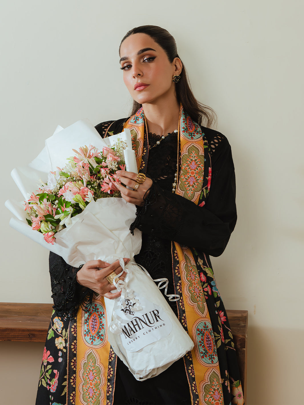 Mahnur | Stella Khaddar | SK-05B by Mahnur - Designer Dress - Type: Luxury - Available at Libayah - 100% Original