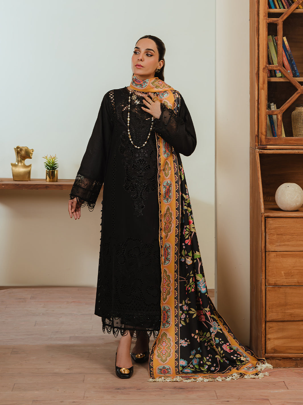 Mahnur | Stella Khaddar | SK-05B by Mahnur - Designer Dress - Type: Luxury - Available at Libayah - 100% Original