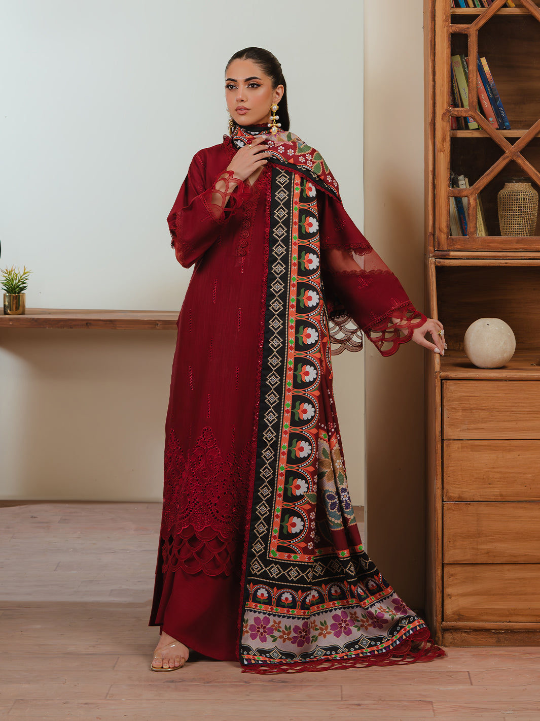Mahnur | Stella Khaddar | SK-06B by Mahnur - Designer Dress - Type: Luxury - Available at Libayah - 100% Original