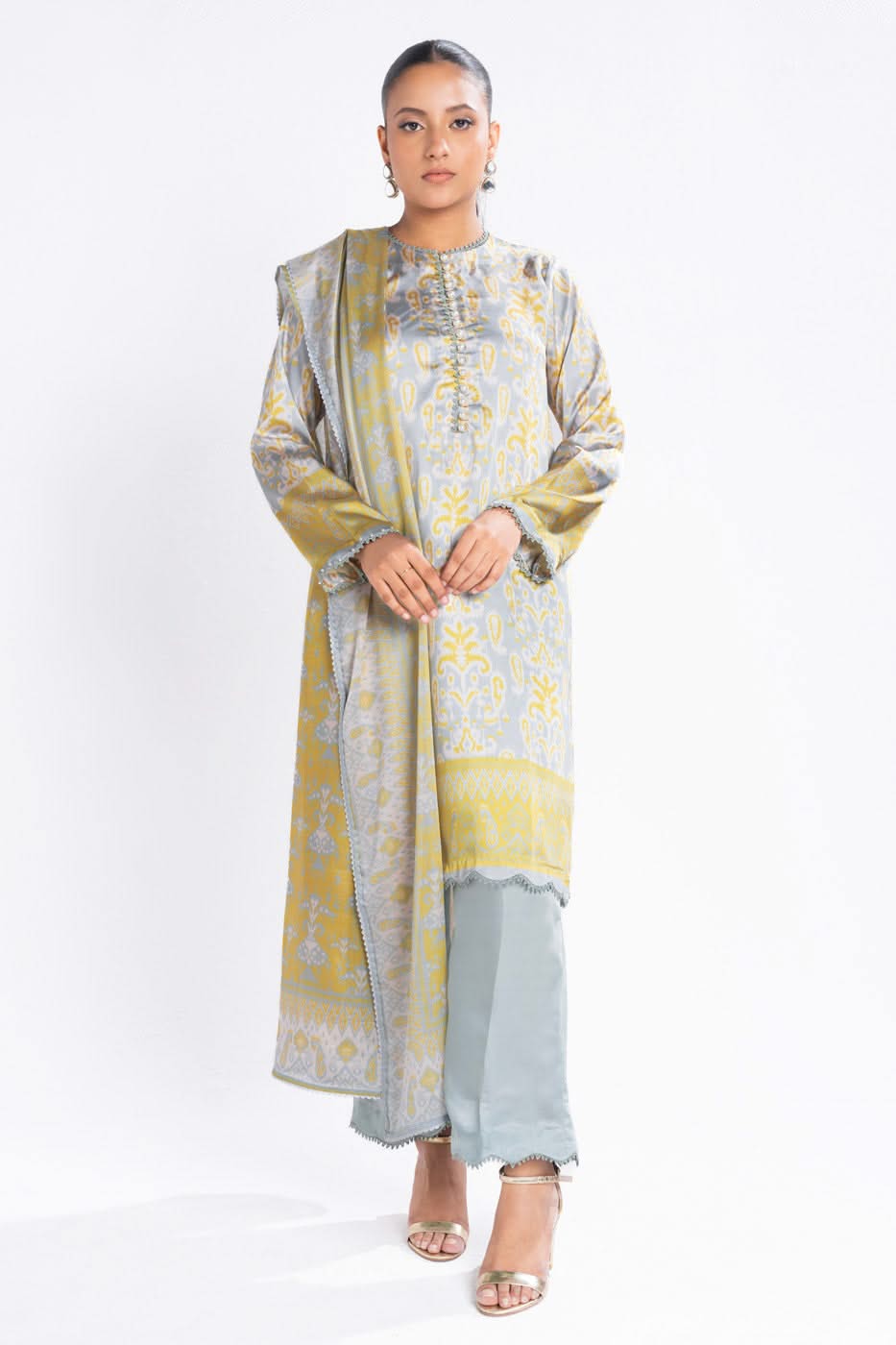Al Karam | Winter 24 | SK-10-24 by Alkaram - Designer Dress - Type: Ladies Clothes - Available at Libayah - 100% Original