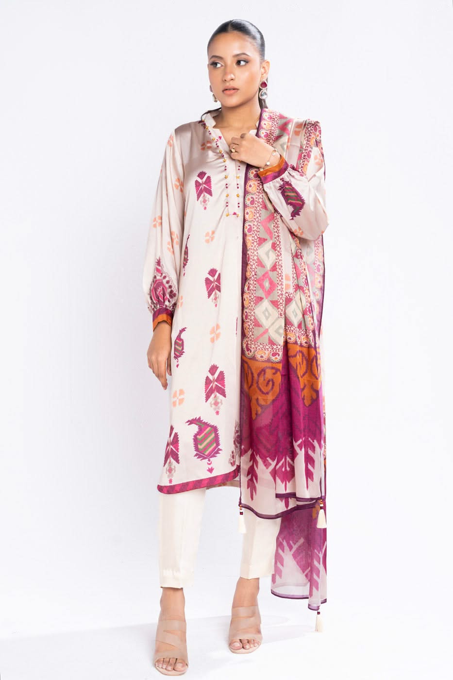 Al Karam | Winter 24 | SK-11-24 by Alkaram - Designer Dress - Type: Ladies Clothes - Available at Libayah - 100% Original