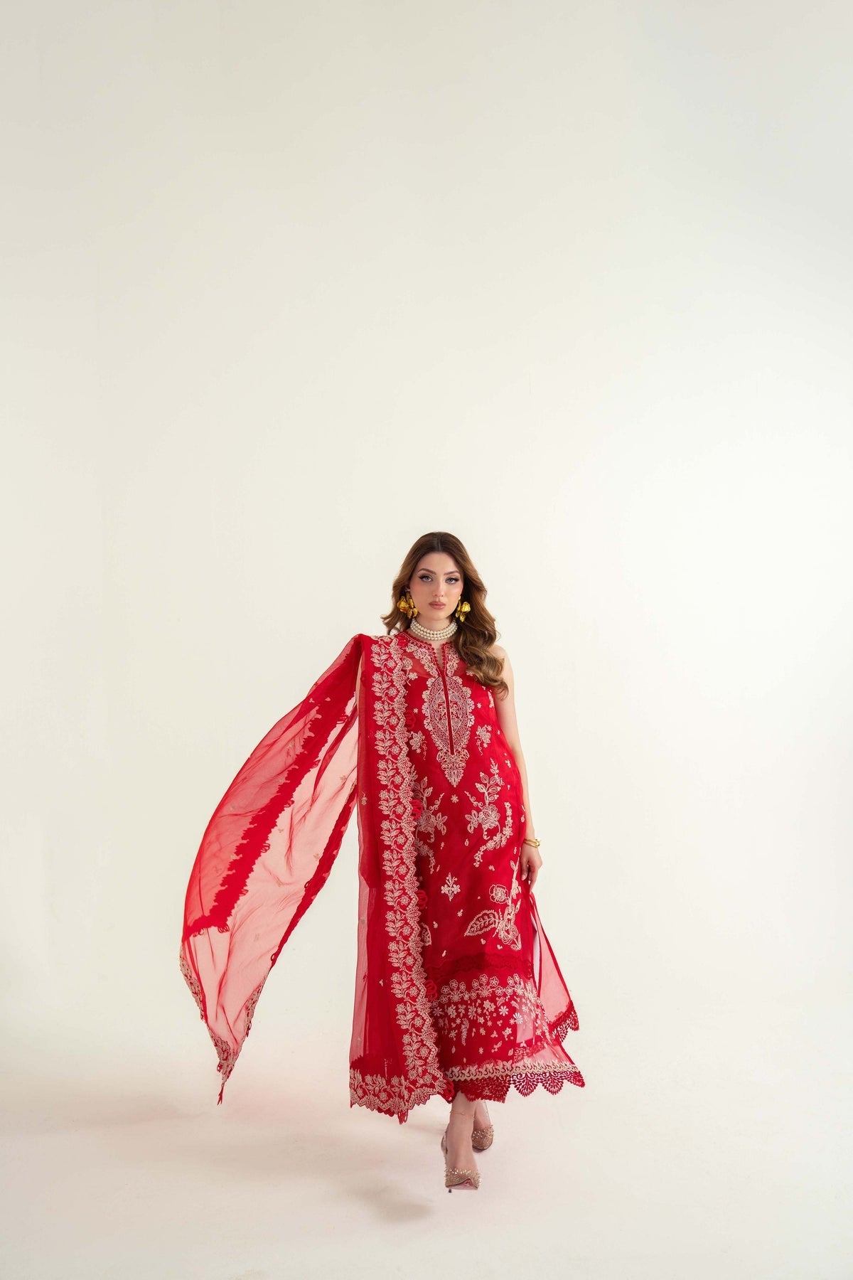 Sable Vogue | Luxury Lawn 25 | SL-02-25-V2 by Sable Vogue - Designer Dress - Type: Ladies Clothes - Available at Libayah - 100% Original