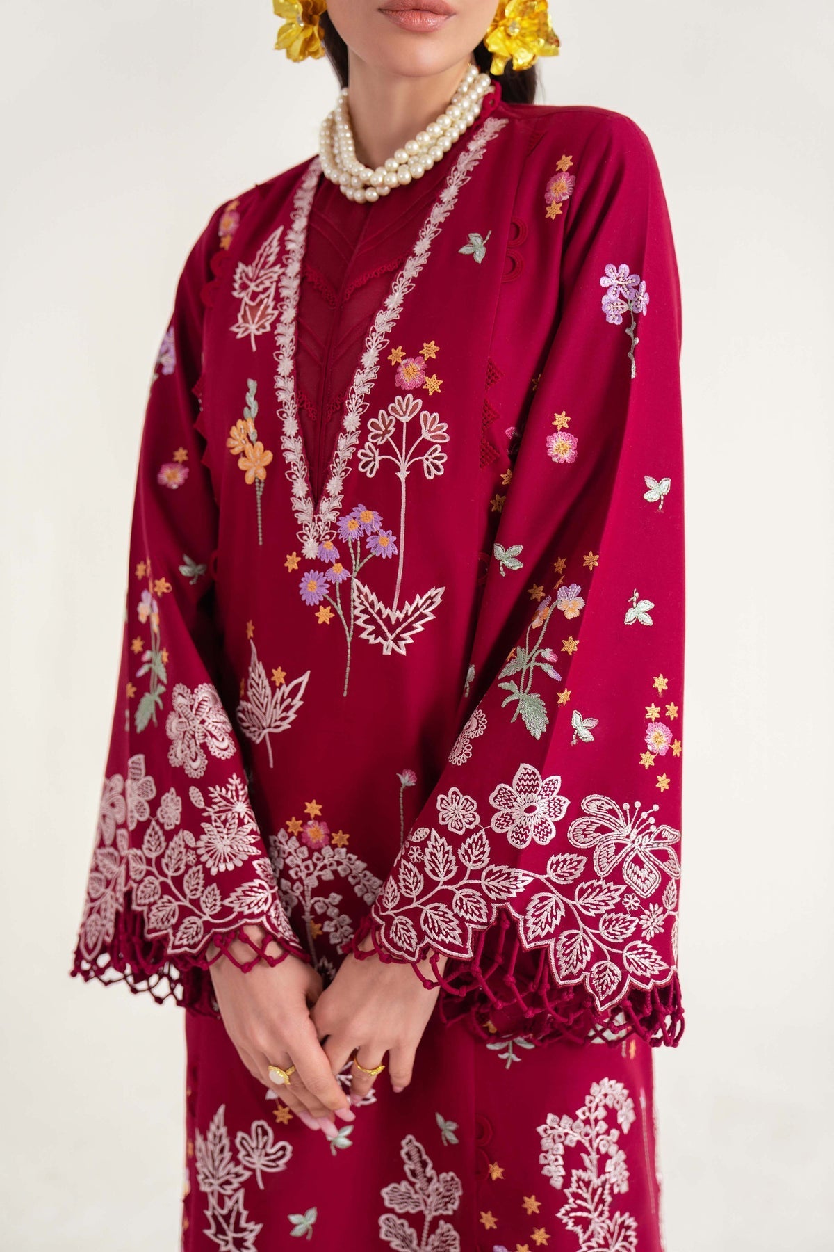 Sable Vogue | Luxury Lawn 25 | SL-08-25-V2 by Sable Vogue - Designer Dress - Type: Ladies Clothes - Available at Libayah - 100% Original