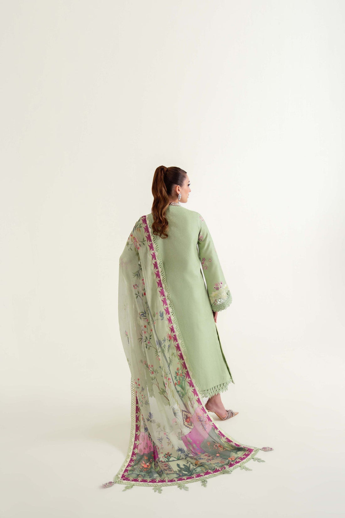 Sable Vogue | Luxury Lawn 25 | SL-09-25-V2 by Sable Vogue - Designer Dress - Type: Ladies Clothes - Available at Libayah - 100% Original