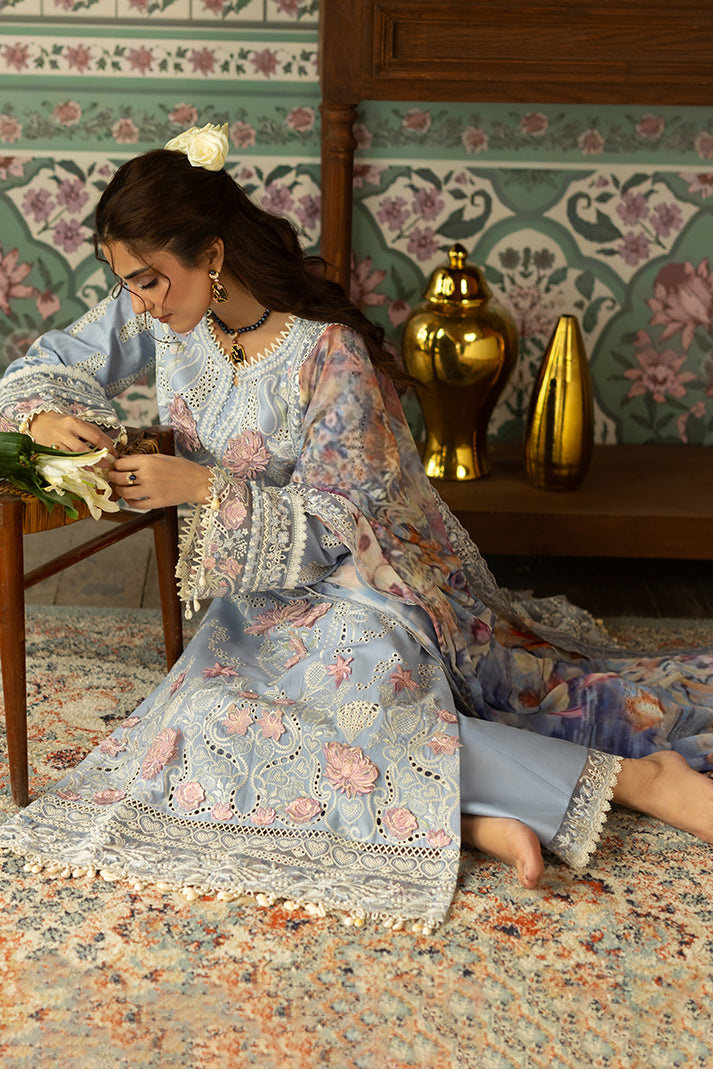 Imrozia Premium | Maya Luxury Lawn 26 | SL-149 Meher by Imrozia Premium - Designer Dress  - Type : Ladies Clothes - Available at Libayah - 100% Original 