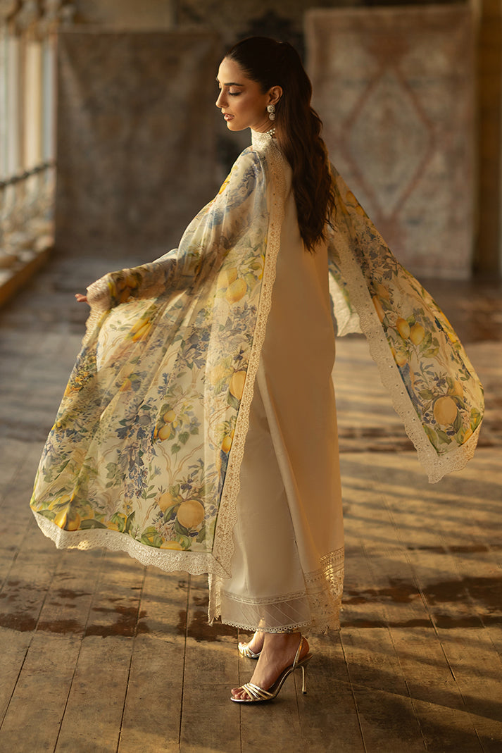 Imrozia Premium | Maya Luxury Lawn 26 | SL-154 Inaya by Imrozia Premium - Designer Dress  - Type : Ladies Clothes - Available at Libayah - 100% Original 