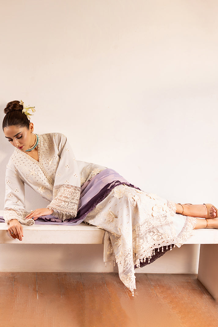 Imrozia Premium | Maya Luxury Lawn 26 | SL-153 Rameen by Imrozia Premium - Designer Dress  - Type : Ladies Clothes - Available at Libayah - 100% Original 