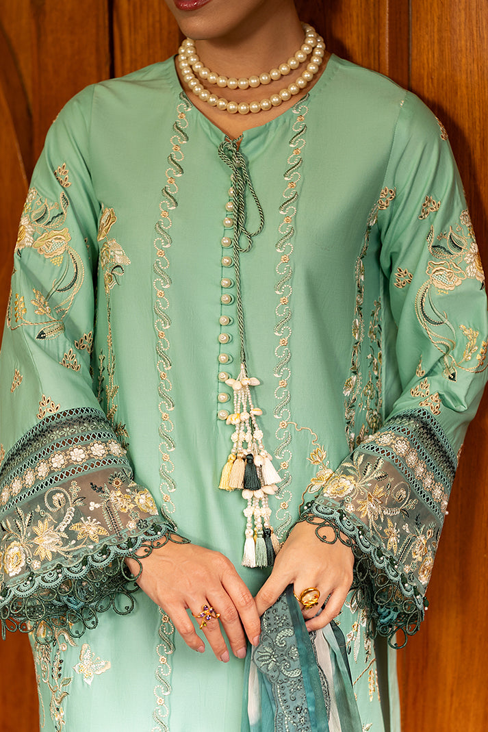 Imrozia Premium | Maya Luxury Lawn 26 | SL-156 Yalina by Imrozia Premium - Designer Dress  - Type : Ladies Clothes - Available at Libayah - 100% Original 