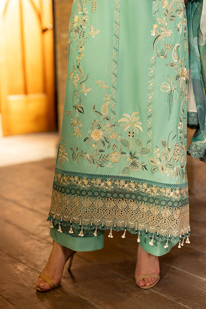 Imrozia Premium | Maya Luxury Lawn 26 | SL-156 Yalina by Imrozia Premium - Designer Dress  - Type : Ladies Clothes - Available at Libayah - 100% Original 