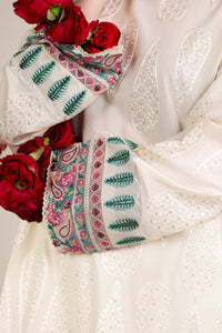 Zara Shahjahan | Stitched Lawn 24 | SL-AINA-8A by Zara Shahjahan - Designer Dress - Type: Ladies Clothes - Available at Libayah - 100% Original