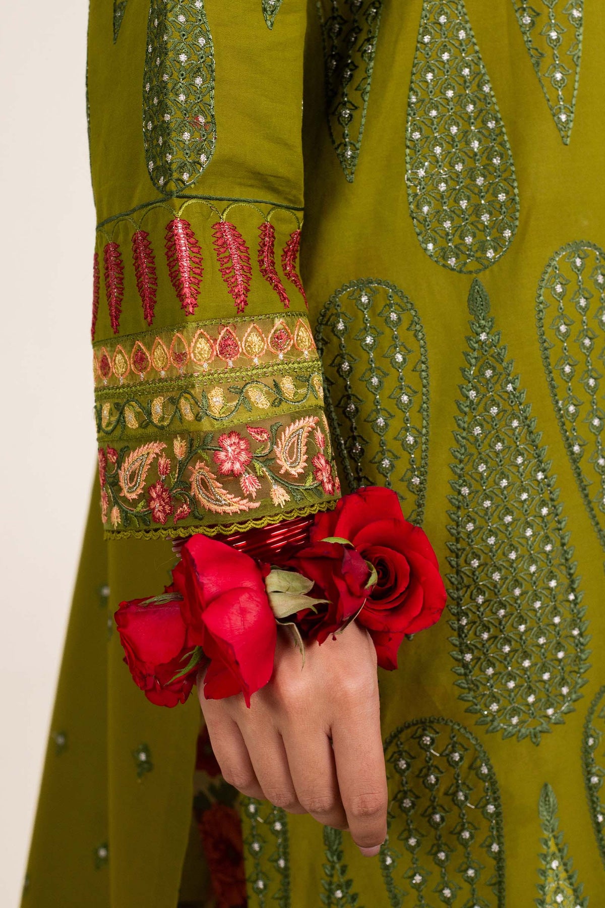 Zara Shahjahan | Stitched Lawn 24 | SL-AINA-8B by Zara Shahjahan - Designer Dress - Type: Ladies Clothes - Available at Libayah - 100% Original