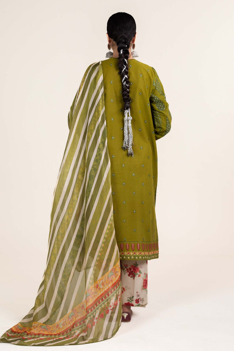 Zara Shahjahan | Stitched Lawn 24 | SL-AINA-8B by Zara Shahjahan - Designer Dress - Type: Ladies Clothes - Available at Libayah - 100% Original