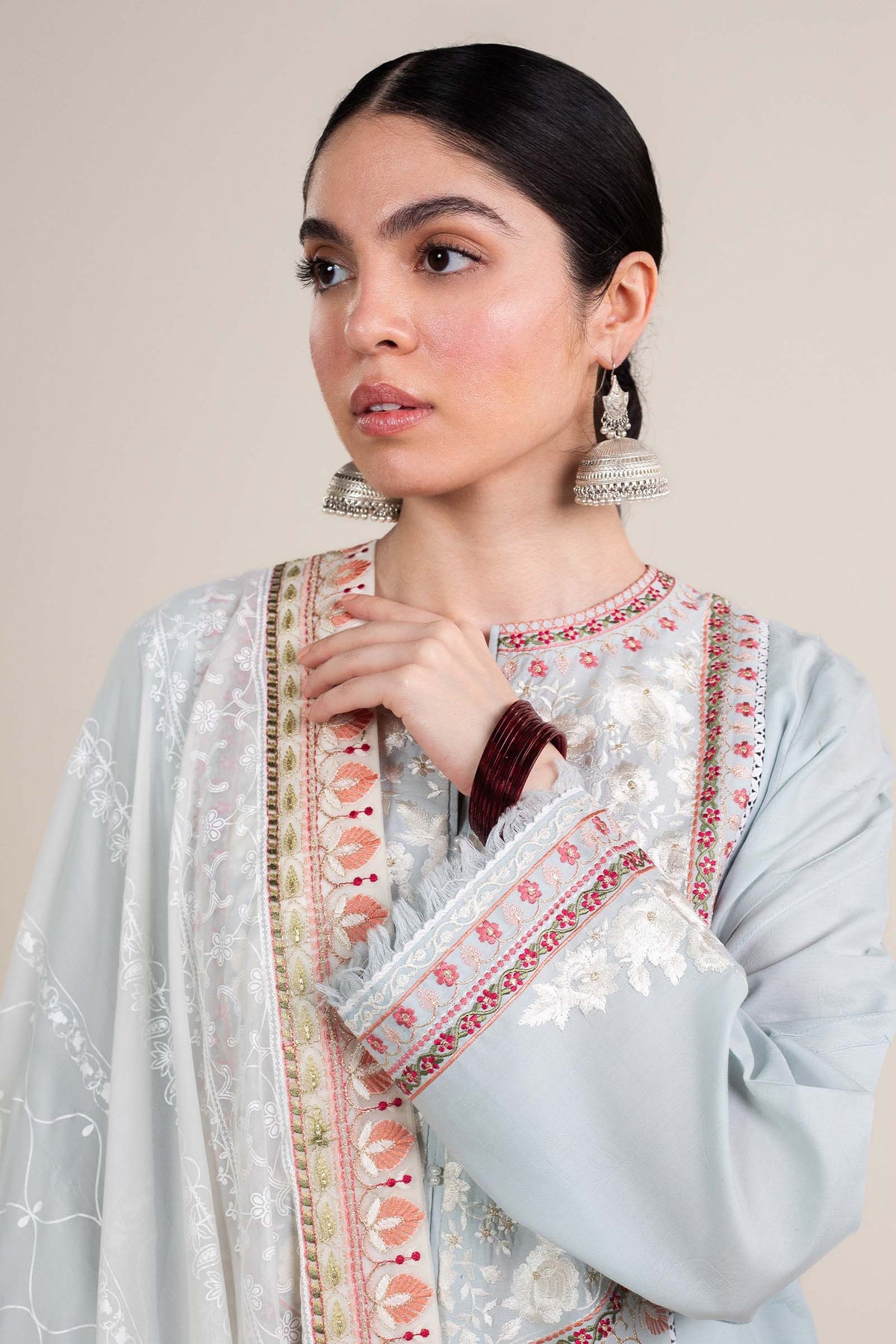 Zara Shahjahan | Stitched Lawn 24 | SL-DILARA-15B by Zara Shahjahan - Designer Dress - Type: Ladies Clothes - Available at Libayah - 100% Original