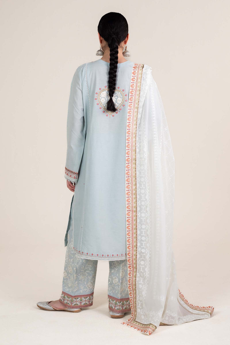 Zara Shahjahan | Stitched Lawn 24 | SL-DILARA-15B by Zara Shahjahan - Designer Dress - Type: Ladies Clothes - Available at Libayah - 100% Original