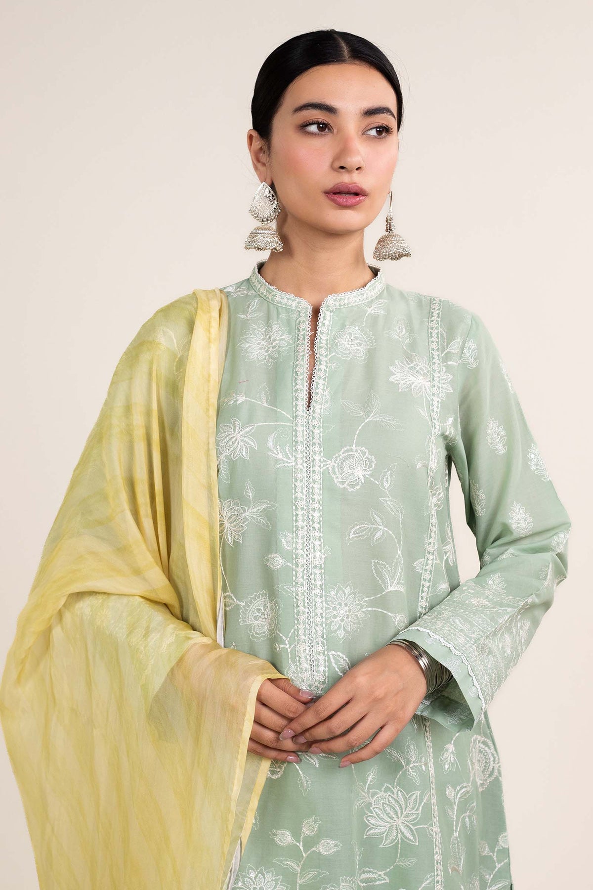Zara Shahjahan | Stitched Lawn 24 | SL-MAHI-1B by Zara Shahjahan - Designer Dress - Type: Ladies Clothes - Available at Libayah - 100% Original