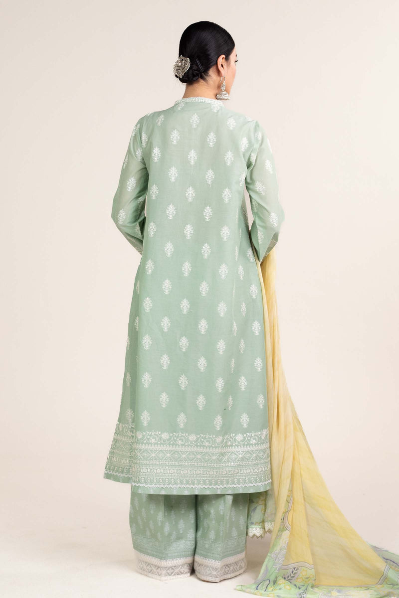 Zara Shahjahan | Stitched Lawn 24 | SL-MAHI-1B by Zara Shahjahan - Designer Dress - Type: Ladies Clothes - Available at Libayah - 100% Original