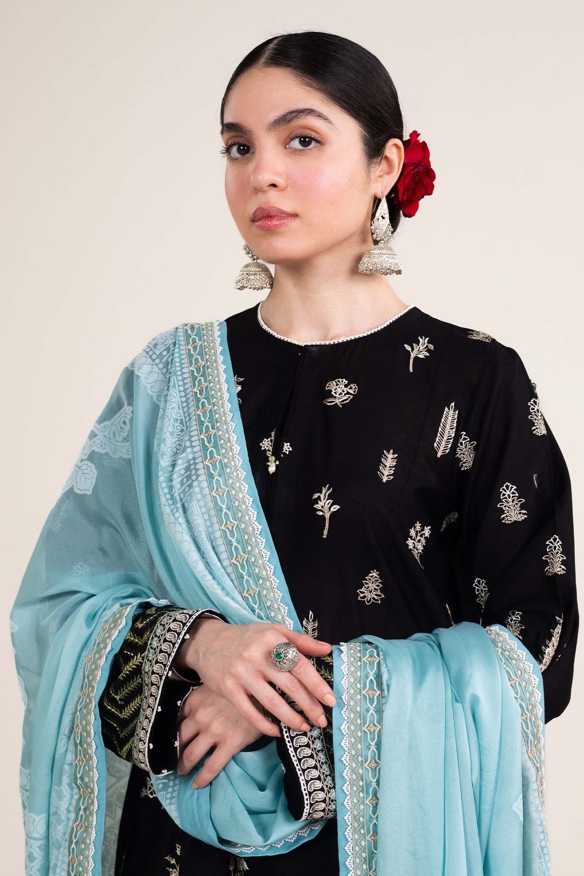 Zara Shahjahan | Stitched Lawn 24 | SL-MYRA-14B by Zara Shahjahan - Designer Dress - Type: Ladies Clothes - Available at Libayah - 100% Original