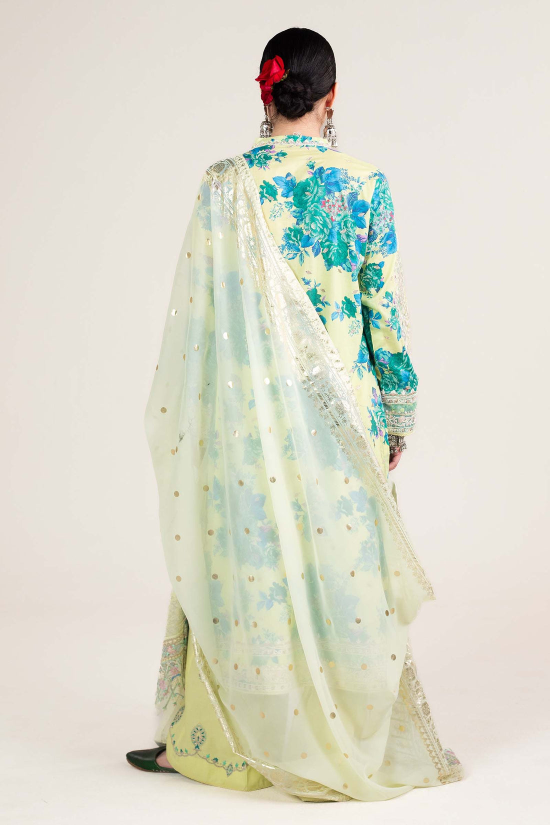 Zara Shahjahan | Stitched Lawn 24 | SL-PHOOL KARI-13A by Zara Shahjahan - Designer Dress - Type: Ladies Clothes - Available at Libayah - 100% Original