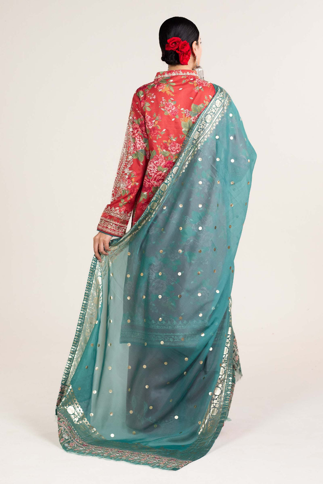 Zara Shahjahan | Stitched Lawn 24 | SL-PHOOL KARI-13B by Zara Shahjahan - Designer Dress - Type: Ladies Clothes - Available at Libayah - 100% Original